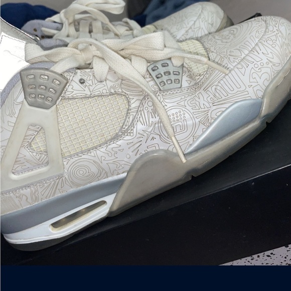 Nike air jordan retro laser 4’s - Picture 2 of 4